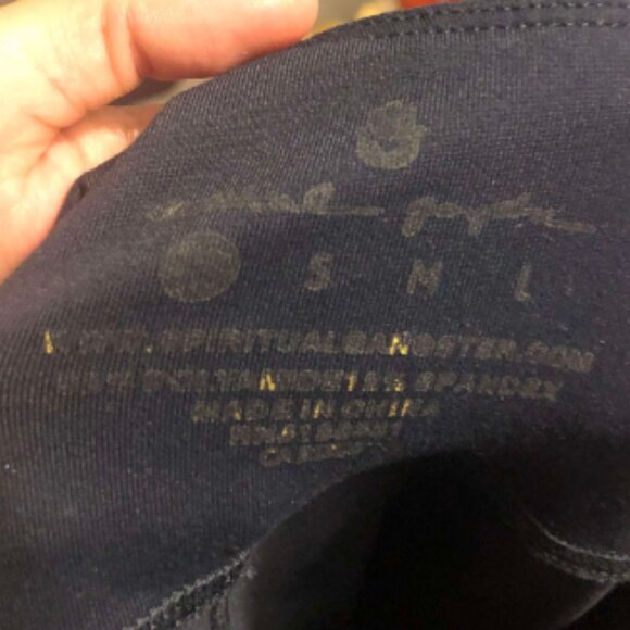 Spiritual Gangster Side Stripe Leggings Sz XS - Picture 2 of 3